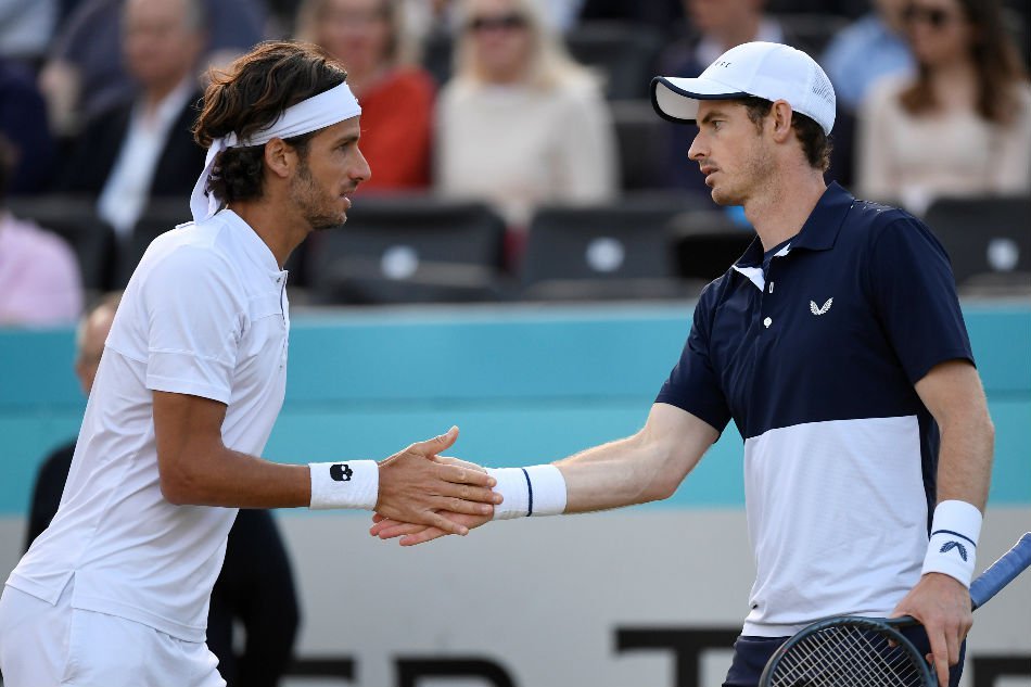 murray who said he felt zero pain in his hip but that his back was stiff and his arm tired from serving said he had not expected to get this far photo afp