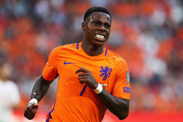 ajax sign netherlands forward quincy promes
