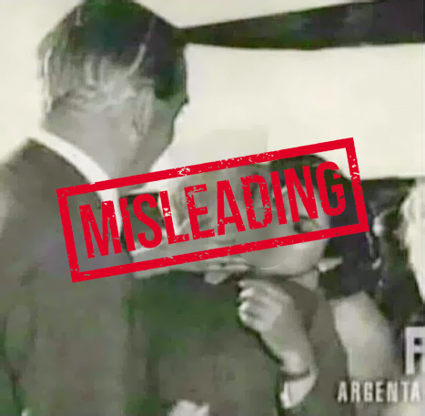 tribune fact check nehru kissed by mystery woman in front of jinnah
