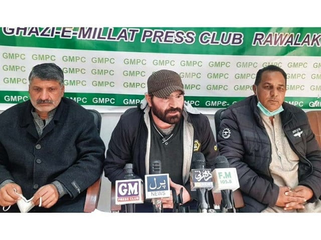 addressing the presser the affectees accused the district administration of failing to protect the graveyard located near lower plate photo express