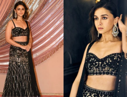 Alia bhatt black lehenga buy online hotsell