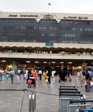file photo of the jinnah international airport karachi photo epa file photo of the jinnah international airport karachi photo epa