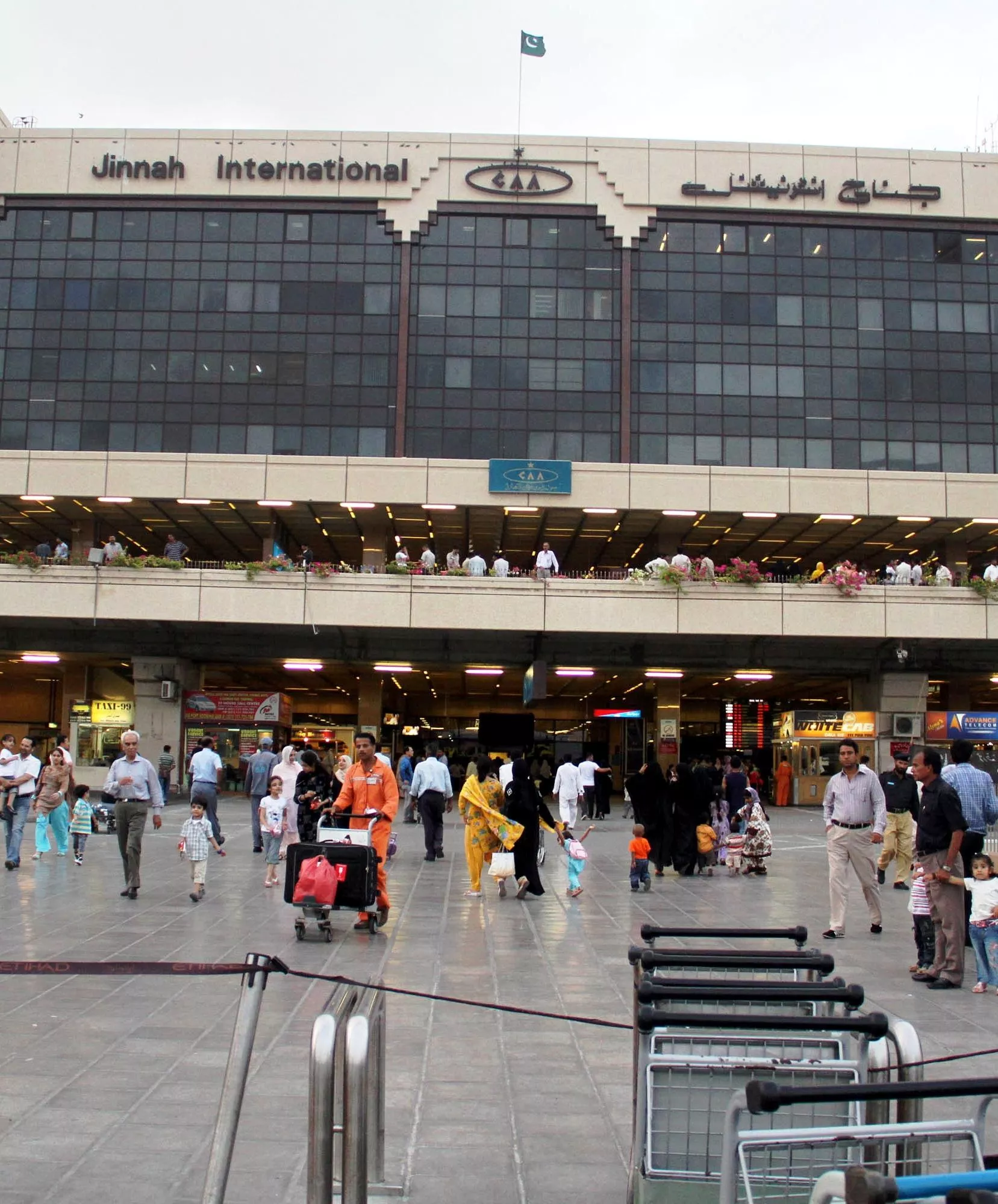 file photo of the jinnah international airport karachi photo epa file photo of the jinnah international airport karachi photo epa
