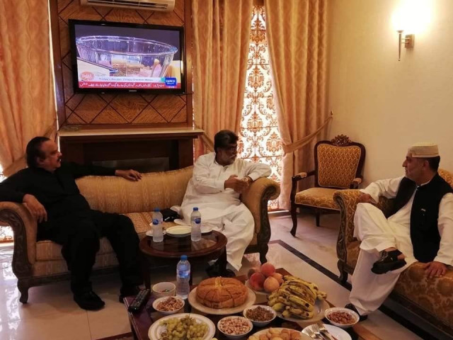 meeting between pti and bnp m leaders in islamabad photo express file meeting between pti and bnp m leaders in islamabad photo express file