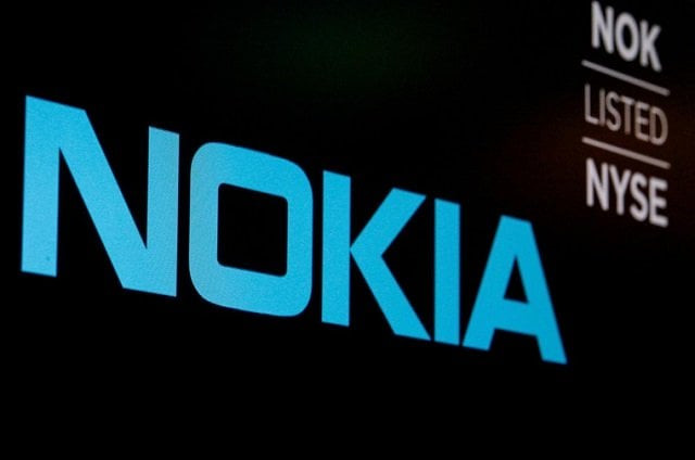 the logo and ticker for nokia are displayed on a screen on the floor of the new york stock exchange nyse in new york u s may 21 2018 photo reuters the logo and ticker for nokia are displayed on a screen on the floor of the new york stock exchange nyse in new york u s may 21 2018 photo reuters