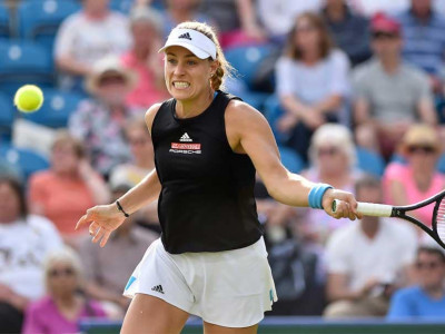 kerber makes strong start at eastbourne kerber makes strong start at eastbourne