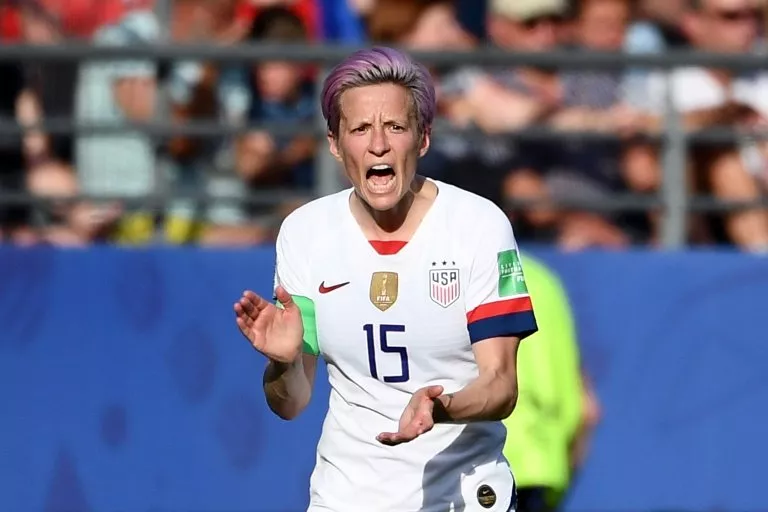 rapinoe is not just any footballer but a pillar of the reigning women 039 s world champion team which faces hosts france in the quarter finals on friday photo afp rapinoe is not just any footballer but a pillar of the reigning women 039 s world champion team which faces hosts france in the quarter finals on friday photo afp