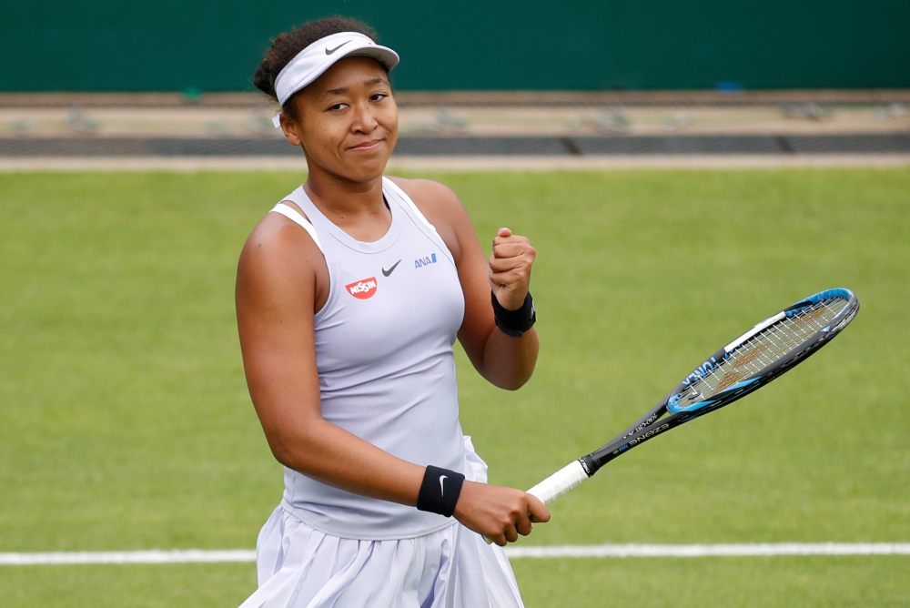 the 21 year old japanese star saw her hopes of a third consecutive grand slam title end in a dispiriting third round exit at roland garros photo afp