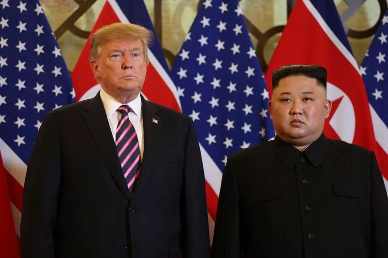 us president donald trump and north korean leader kim jong un pose for a picture photo reuters us president donald trump and north korean leader kim jong un pose for a picture photo reuters