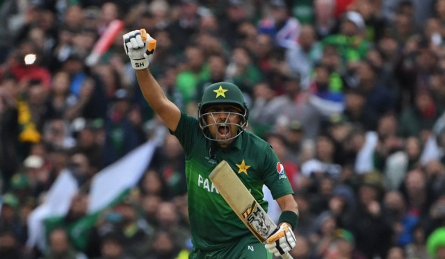 man of the match babar was the star of the show scoring a measured 101 off 127 balls in front thousands of fanatical fans in birmingham as pakistan surpassed new zealand 039 s total of 237 for six in the final over photo afp man of the match babar was the star of the show scoring a measured 101 off 127 balls in front thousands of fanatical fans in birmingham as pakistan surpassed new zealand 039 s total of 237 for six in the final over photo afp
