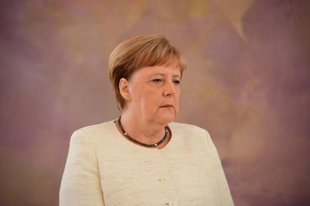 a similar incident a week ago sparked health fears for the german chancellor photo epa
