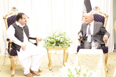 ghani concludes pakistan visit at lahore ghani concludes pakistan visit at lahore