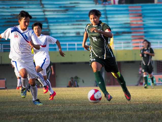 hajra wants the pakistan football federation pff to look at the sport seriously photo file