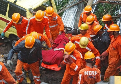 at least 15 dead as construction site wall collapses in western india at least 15 dead as construction site wall collapses in western india