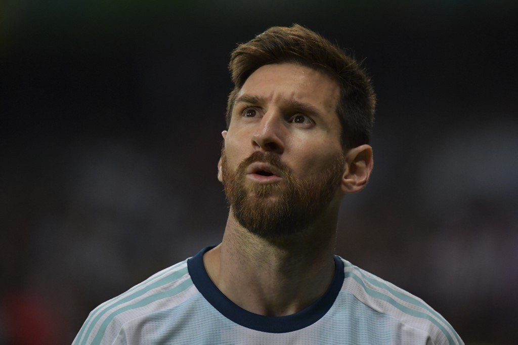 messi has scored once in the tournament    from the penalty spot    and has acknowledged he is not playing at his usual level photo afp