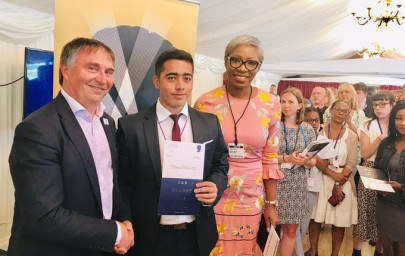 aps survivor ahmed nawaz becomes first pakistani to receive the diana award for anti radicalisation work