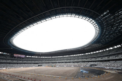 tokyo olympic stadium 90 finished tokyo olympic stadium 90 finished