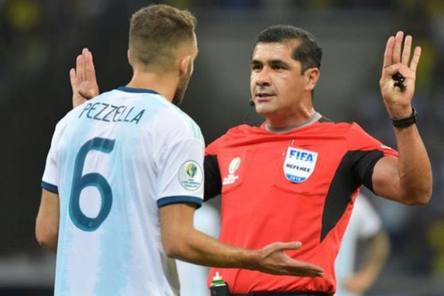 what angered them most was that ecuadoran referee roddy zambrano refused to consult var to check the validity of their claims photo afp what angered them most was that ecuadoran referee roddy zambrano refused to consult var to check the validity of their claims photo afp