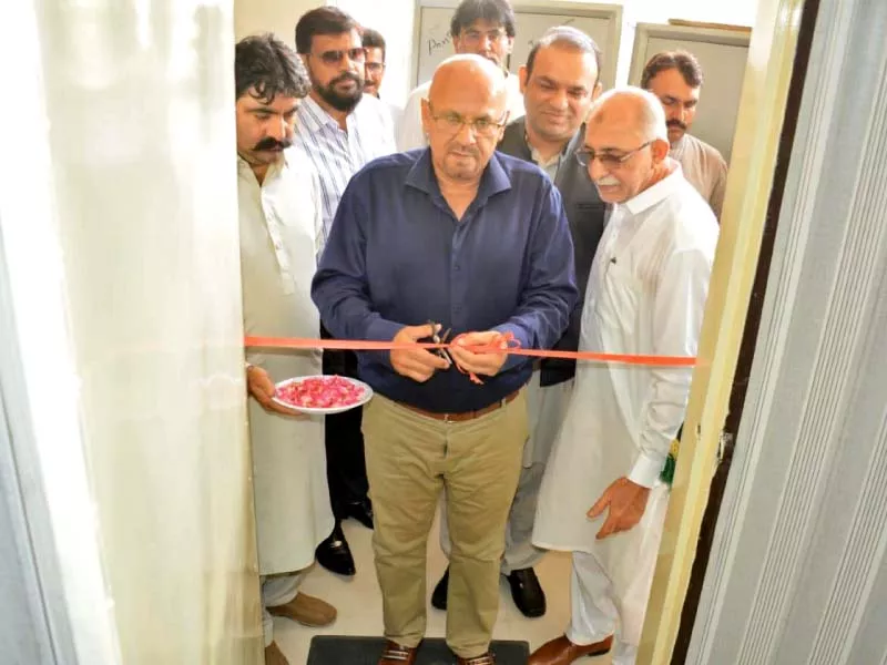 memon announced that the sindh gp fund centres will be established in all districts of sindh by august 31 2019 photo file