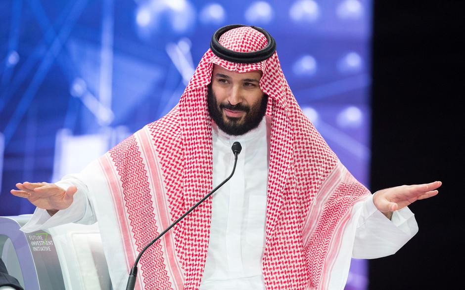 saudi crown prince mohammed bin salman speaks during the future investment initiative forum in riyadh saudi arabia october 24 2018 photo reuters