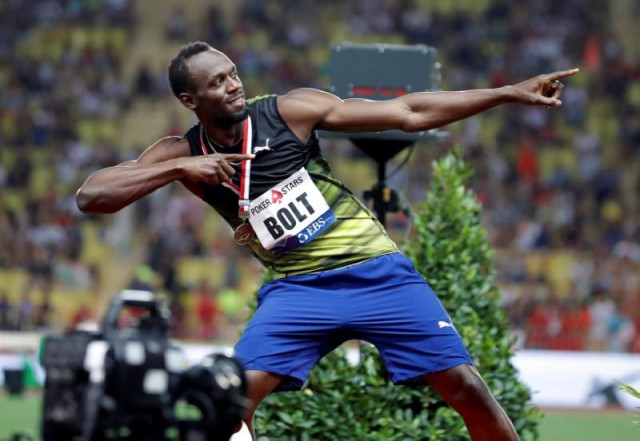 bolt who won eight olympic gold medals and led jamaica through a golden era in sprinting photo afp bolt who won eight olympic gold medals and led jamaica through a golden era in sprinting photo afp