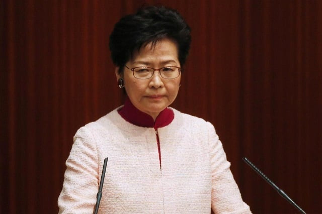 her apologies and explanations for a doomed extradition bill have failed to quell political tension photo reuters her apologies and explanations for a doomed extradition bill have failed to quell political tension photo reuters