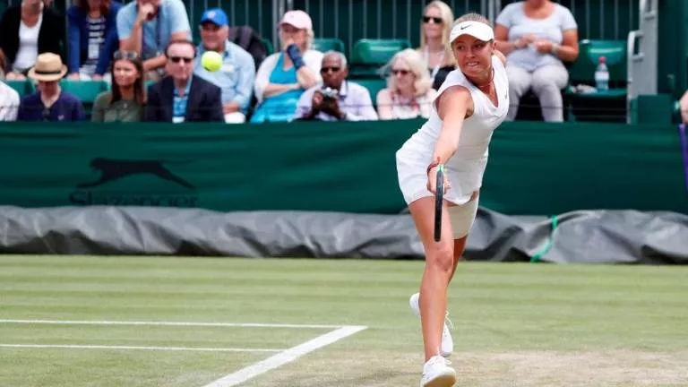 it was not so long ago that the czech teenager was scrambling for autographs from the big stars in tennis now she is playing on the very same courts photo afp it was not so long ago that the czech teenager was scrambling for autographs from the big stars in tennis now she is playing on the very same courts photo afp