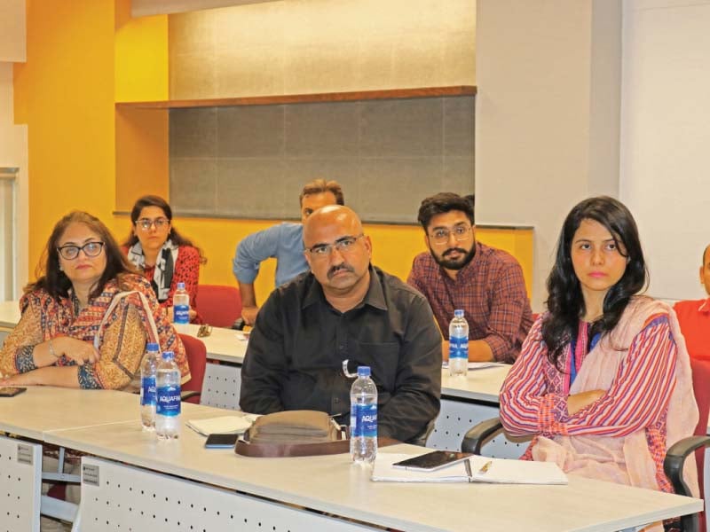 brainstorming session held at cej iba