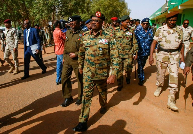 general jamal omar c of sudan 039 s ruling military council can be seen july 4 2019 photo afp general jamal omar c of sudan 039 s ruling military council can be seen july 4 2019 photo afp