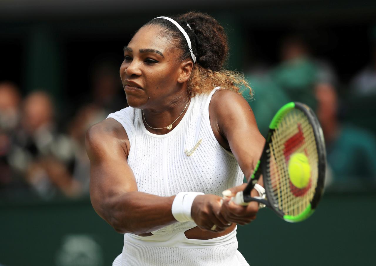 37 year old has appeared relaxed and stress free throughout the fortnight in which she has elevated her status as the queen of wimbledon photo afp