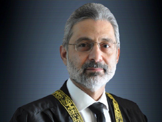 justice qazi faez isa photo file