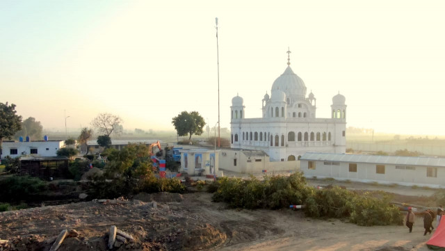 work in progress at the kartarpur corridor photo foreign office work in progress at the kartarpur corridor photo foreign office