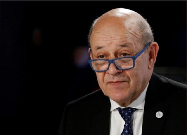 french foreign minister jean yves le drian attends a working session during the foreign ministers of g7 nations meeting in dinard france april 6 2019 photo reuters french foreign minister jean yves le drian attends a working session during the foreign ministers of g7 nations meeting in dinard france april 6 2019 photo reuters