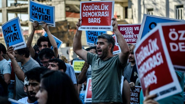 some 150 000 public sector workers have lost their jobs since the attempted putsch which the government says was orchestrated by us based preacher fethullah gulen leading to a mass crackdown on alleged supporters photo afp some 150 000 public sector workers have lost their jobs since the attempted putsch which the government says was orchestrated by us based preacher fethullah gulen leading to a mass crackdown on alleged supporters photo afp