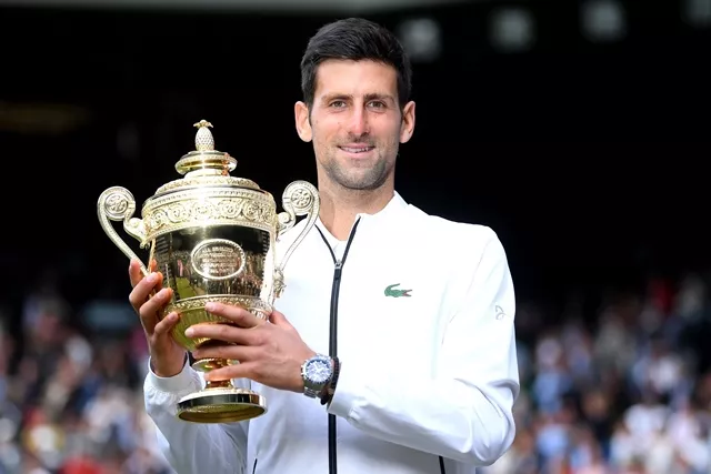 djokovic who joined swedish legend bjorn borg on winning five wimbledon trophies said it had always been his dream to win when he was growing up photo afp djokovic who joined swedish legend bjorn borg on winning five wimbledon trophies said it had always been his dream to win when he was growing up photo afp
