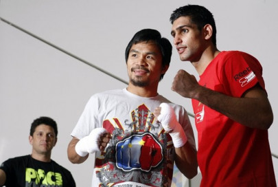 pacquiao denies amir khan claims of saudi arabia fight pacquiao denies amir khan claims of saudi arabia fight