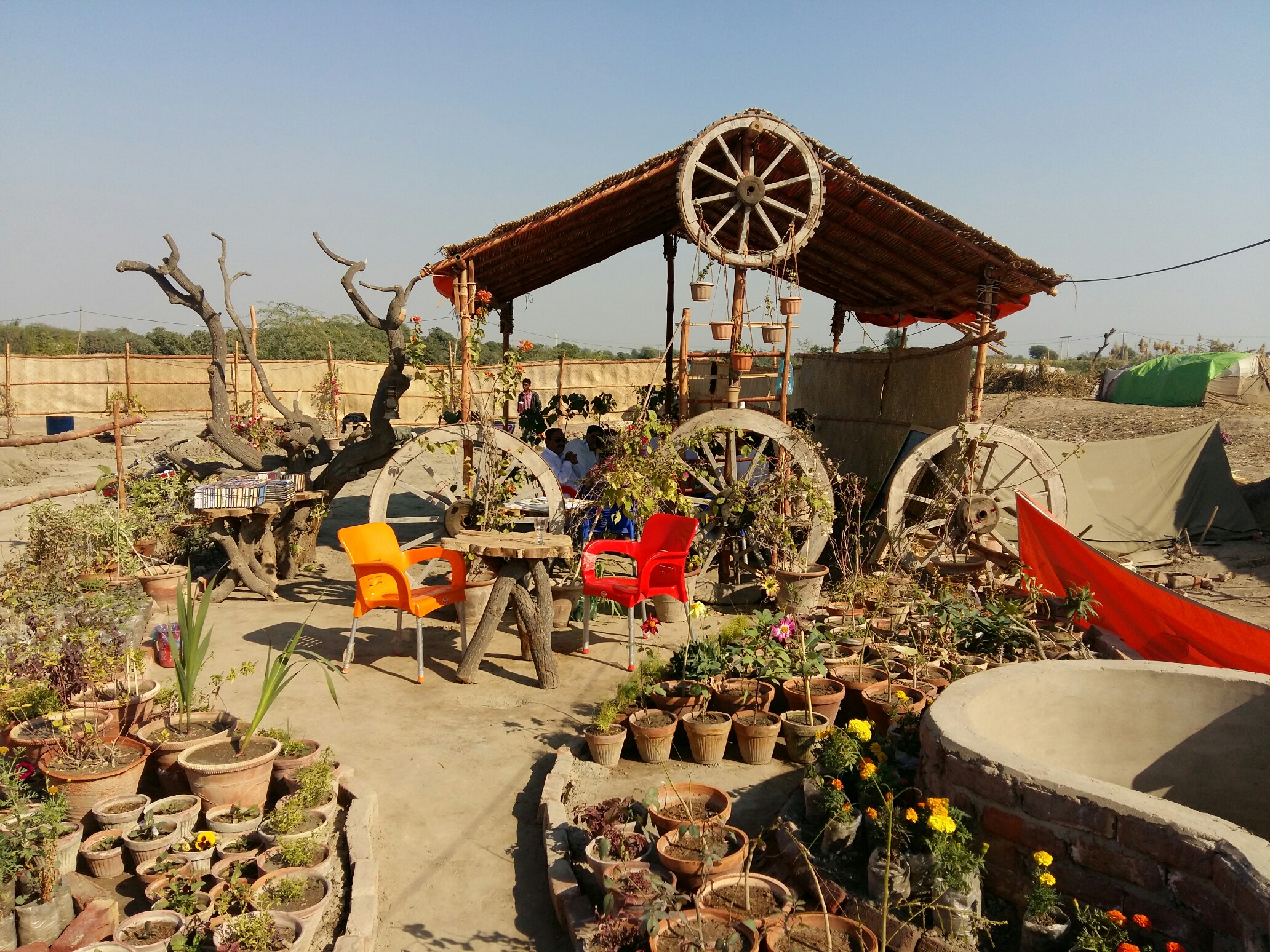 The atmosphere at the cafe is very different from average book stores. PHOTO: EXPRESS