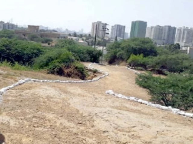 verification of plot adjacent to hill park launched