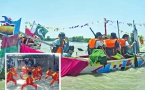 kabul river hosts dragon boat festival kabul river hosts dragon boat festival