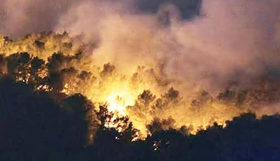 fire erupts near main highway south of paris fire erupts near main highway south of paris