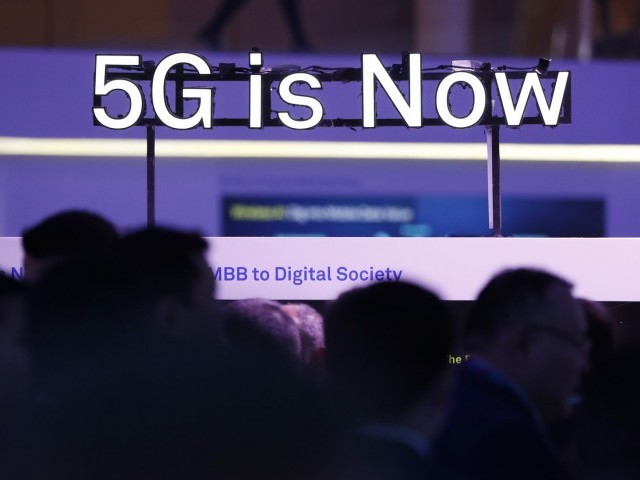 a 5g logo is displayed at the mobile world congress photo reuters a 5g logo is displayed at the mobile world congress photo reuters