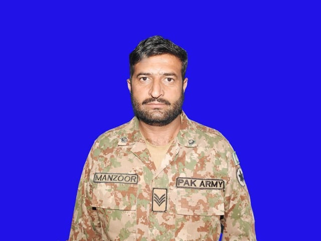 the martyred soldier is identified as havaldar manzoor abbasi photo ispr the martyred soldier is identified as havaldar manzoor abbasi photo ispr