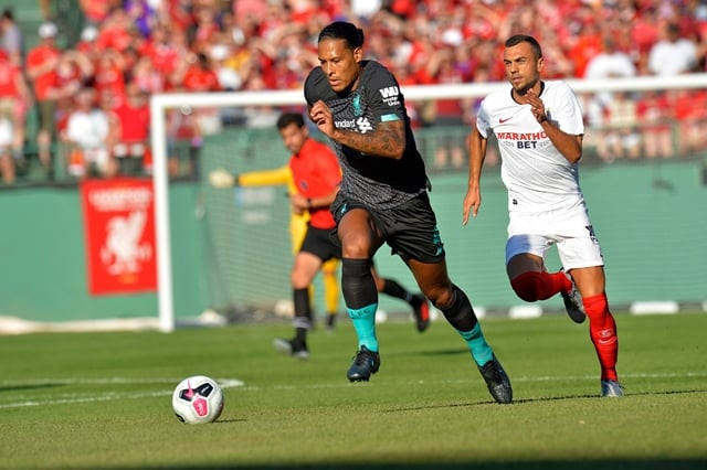 after a 3 2 defeat to borussia dortmund on friday in indiana there was some shaky defending from liverpool photo afp after a 3 2 defeat to borussia dortmund on friday in indiana there was some shaky defending from liverpool photo afp