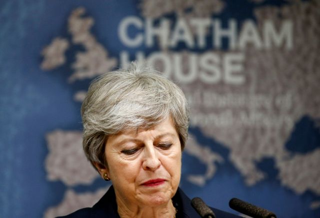britain 039 s prime minister theresa may is due to stand down on wednesday photo afp britain 039 s prime minister theresa may is due to stand down on wednesday photo afp