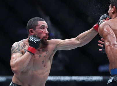 reaper whittaker knocks out aliskerov in first round at ufc night