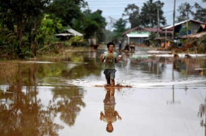 survivors of deadly laos dam collapse homeless a year on report