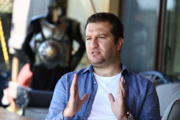 ISTANBUL, TURKEY - MAY 22: Mehmet Bozdag, Turkish screenwriter and producer of Kurulus Osman, speaks during an exclusive interview in Istanbul, Turkey on May 22, 2020. ( Onur Çoban - Anadolu Agency )