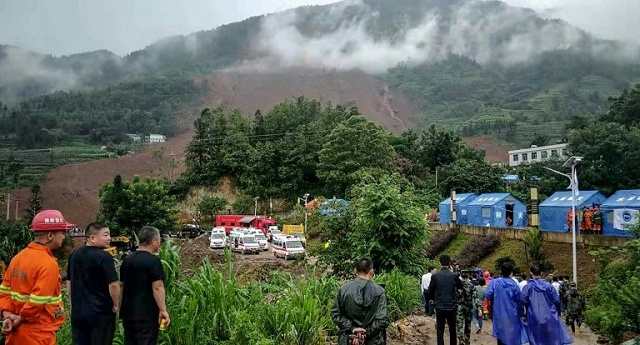 dozens are missing after heavy rains triggered a landslide in china 039 s southwestern guizhou province photo afp dozens are missing after heavy rains triggered a landslide in china 039 s southwestern guizhou province photo afp