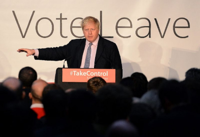 boris johnson during campaign for brexit photo afp boris johnson during campaign for brexit photo afp
