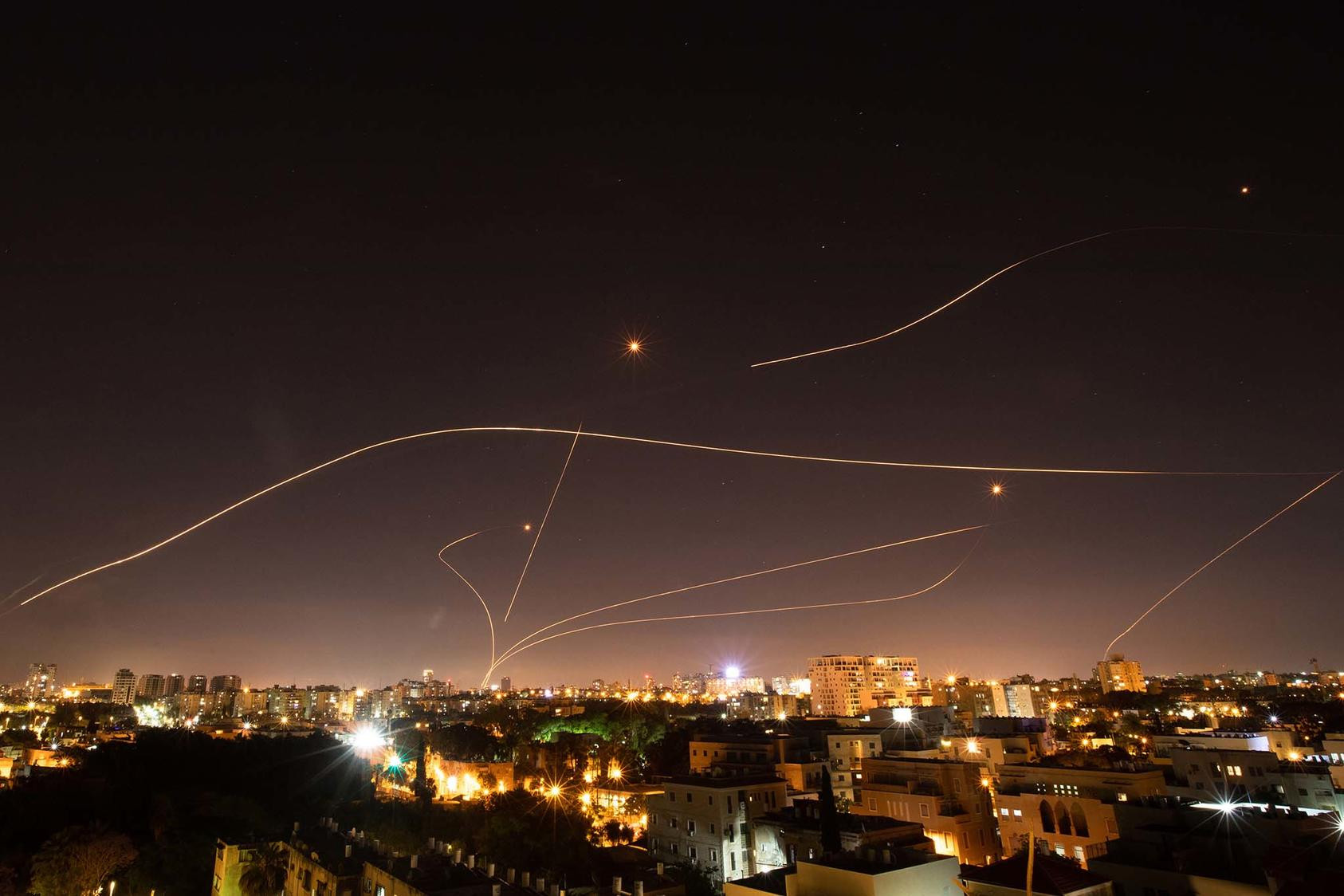 Rockets fired from Gaza towards Israel after death of Palestinian hunger striker